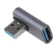 Переходник адаптер угловой USB 3.0 M/F 10Gbps Graphite (48567) - изображение 6