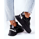 Sneakersy damskie na grubej podeszwie do kostki Cross Jeans II2R4018C 37 Czarne (8697319153279) - obraz 1