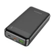 Повербанк на 20000mAh із швидкою зарядкою BOROFONE Incredible power bank (1USB/1Type-C, 20W/3A, PD/QC). Black - зображення 2