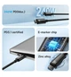 USB кабель на 240W Type-C на Type-C BASEUS Tungsten Gold Fast Charging (1m, 240W). Black - изображение 10