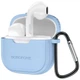 Наушники беспроводные Borofone BW29 Charm true wireless BT headset Azure White/Blue - изображение 1