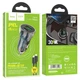 Автомобільний зарядний пристрій HOCO Z47A Transparent Discovery Edition dual port PD30W+QC3.0 car charger set(C to iP) Transparent Black (6931474782298) - изображение 2