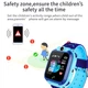 Смарт часы детские Smart Watch Q12 умные часы для мальчика синие - изображение 4