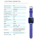 Смарт часы детские Smart Watch Q12 умные часы для мальчика синие - изображение 5