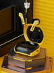 Геймерские беспроводные Bluetooth наушники вакуумные Hasbro Transformers TF-T06 BumbleBee, yellow - изображение 2