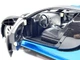 Машина на радіокеруванні Bugatti Veyron інерційна масштаб 1:12 33см Чорна з блакитним (M 4915) - зображення 5