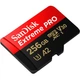 Карта пам'яті SanDisk 256 GB microSDXC uhs-i u3 Extreme Pro+SD Adapter (sdsqxcd-256g-gn6ma) - зображення 3