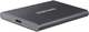Зовнішній накопичувач ssd, 500Gb, Samsung Portable ssd t7, Gray, usb 3.2, 3d tlc, 1050/1000 MB/s, металевий корпус, 256-бітове шифрування aes, 85 x 57 x 8 мм, 58 г (mu-p ) - зображення 5