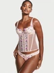 Корсет Victoria's Secret 139-064 L Пудровый - изображение 1