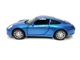 Машинка TK Union Group 25005 Porsche 911 металлическая свет звук открываются двери / капот Синяя - изображение 2