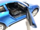 Машинка TK Union Group 25005 Porsche 911 металлическая свет звук открываются двери / капот Синяя - изображение 7