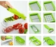 Багатофункціональна овочерізка Nicer Dicer Plus терка мультислайсер прес для нарізки подрібнювач овочів - зображення 7