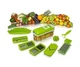Багатофункціональна овочерізка Nicer Dicer Plus терка мультислайсер прес для нарізки подрібнювач овочів - зображення 9