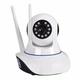 Беспроводная веб камера WiFi Smart Net IP Camera Q5S Видеоняня Поворотная камера видеонаблюдения с двумя антеннами Ночной режим 355° - изображение 1