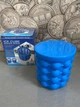 Форма для льда для охлаждения напитков Ice Cube Maker Genie синяя - изображение 7