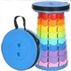 Складной туристический стул Telescopic stool 47 см разноцветный - изображение 1