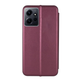 Чехол Fiji G.C. для Xiaomi Redmi Note 12 книжка магнитная Bordo - изображение 4