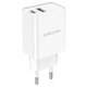 Сетевое зарядное устройство СЗУ Borofone BA69A PD20W+QC3.0 Белый - изображение 1
