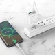 Сетевое зарядное устройство СЗУ Borofone BA54A Wide road QC3.0 (2USB) + Type-C Белый - изображение 4