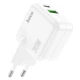 Сетевое зарядное (СЗУ) Hoco C111A PD 30W+QC3.0 Белый - изображение 2