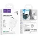 Сетевое зарядное устройство Hoco C113A Awesome PD65W (1USB/1Type-C) White - изображение 4