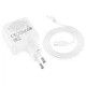 Сетевое зарядное устройство Hoco C111A PD 30W+QC3.0 Type-C to Lightning White - изображение 4