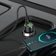 Автомобильное зарядное устройство (АЗУ) Hoco NZ6 PD45W (2Type-C/1USB) + Type-C to Type-C Черный - изображение 6