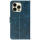 Чохол-книжка Crazy Horse Clasic для Apple iPhone 15 Pro Max Dark Blue (Front) (56238) - изображение 3