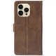 Чохол-книжка Crazy Horse Clasic для Apple iPhone 15 Pro Max Brown (Front) (56233) - изображение 3