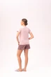 Комплект: футболка и шортики Roksana 52(3XL) Розово-бордовый (86209) - изображение 3