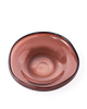 Стеклянное блюдо-фруктовница Pols potten Eye Plate - S Dark Brown - изображение 2