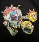 Толстовка мужская Glo-Story MPU-2667 Rick and Morty черный S размер - изображение 6