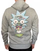 Толстовка мужская Glo-Story MPU-2669 Rick and Morty светло-серый XL размер - изображение 2
