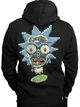 Толстовка мужская Glo-Story MPU-2669 Rick and Morty черный 2XL размер - изображение 2