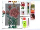 Алмазная мозаика ColorArt 20х30 Роза и бабочки DT714 - изображение 2