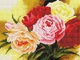Набір алмазної мозаїки ColorArt Букет півоній 30x40 ST414 - зображення 2