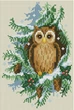 Алмазна мозаїка ColorArt Сова 20х30 DT728 - зображення 1