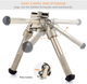 Сошки BT10-LW17 V8 Atlas Bipod 360° Desert Tan - зображення 4