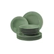 Набір тарілок для обіду 12 шт Beat Color Glaze Seltmann Weiden (SW-4052212090948) - зображення 1