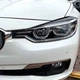 Вії на передні фари BMW 3 Series F30 2013-2018 S&T (чорний карбон) - изображение 5