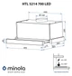 Телескопическая вытяжка Minola HTL 5214 I 700 LED - изображение 10