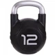 Гиря PU с хромированной ручкой Кроссфит Zelart TA-2681-12 12 кг - изображение 1