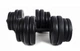 Гантели RN-Sport наборные 2 шт 16 кг с ABS покрытием + Скакалка в подарок - изображение 1