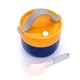 Ланч бокс супница 550 мл герметичная с ложкой Soup Cup – сине-желтый (LB-104037) - изображение 7