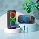 Акустика-караоке HOCO Manhattan wireless dual mic outdoor BT speaker bs53 |BT5.1, 2Mic, 4H| black - зображення 8