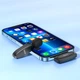 Радіомікрофон петличний Hoco Lightning Crystal Lavalier wireless digital microphone L15 black - зображення 7
