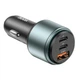 Адаптер автомобільний HOCO Galloper three-port Car charger NZ9 |1USB/2Type, 95W/3A, PD/QC| black - зображення 3