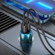 Адаптер автомобільний Type-C to Lightning Cable Tough dual port Car charger Z48 |2Type-C, 40W/3A, PD синій - зображення 5