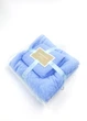 Комплект рушників однотонний Home Textiles (мікрофібра) блакитний - зображення 2