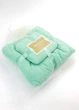 Комплект рушників однотонний Home Textiles (мікрофібра) м'ятний - зображення 2